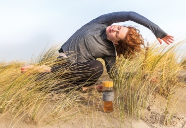 Logotrade promotional giveaway image of: Impact double wall borosilicate glass bottle